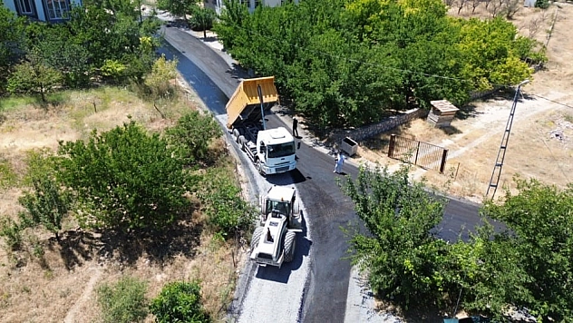 Battalgazi'de 70 kilometrelik asfalt çalışması