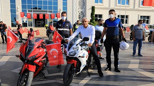Motosikletli kutlama