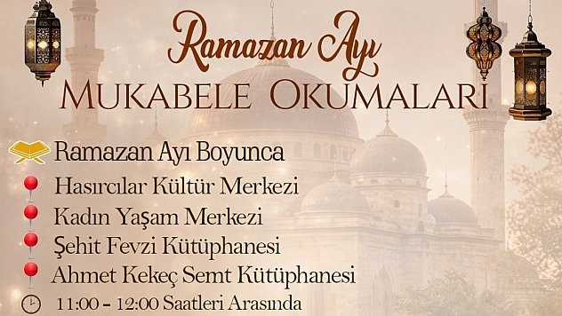 Battalgazi'de Ramazan'a Özel Mukabele Okumaları Başlıyor