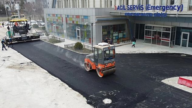 Battalgazi Devlet Hastanesi Otoparkı Yenilendi