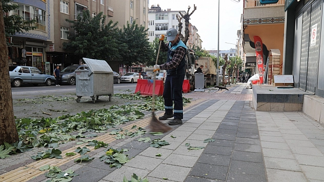 Battalgazi dip bucak temizleniyor…