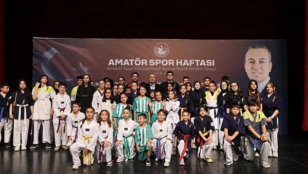 Belediyeden amatör spora 6 milyon TL'lik destek
