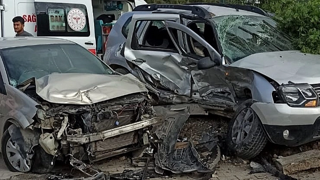 Belen'de trafik kazası: 2 yaralı