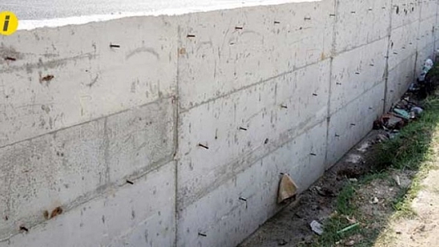 Betonarme duvar yaptırılacak