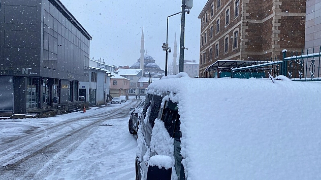 Beyaz bereket Karlıova'yı sardı
