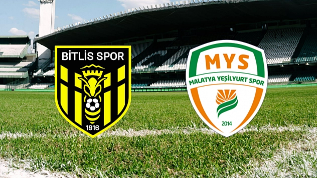 Bitlisspor -Malatya Yeşilyurtspor maçı bugün saat kaçta, hangi kanalda?