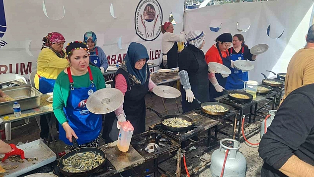 3 ton hamsi dağıtıldı