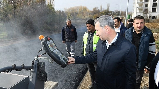 Bostanbaşı'na sıcak asfalt