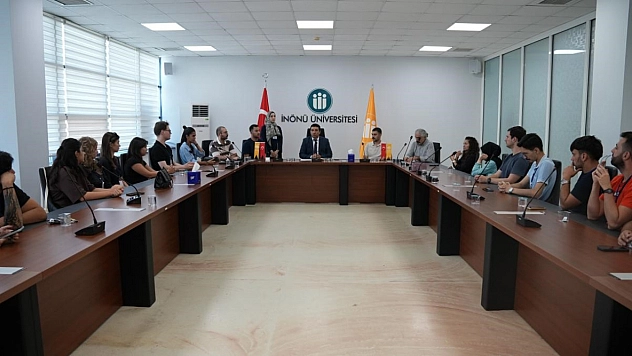 Uluslararası heyetten İnönü Üniversitesine ziyaret