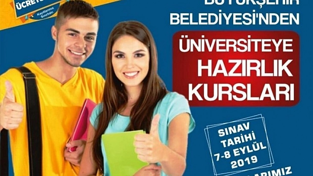 Büyükşehir'den üniversiteye hazırlık kursları