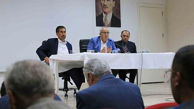 Arslan muhtarlarla buluştu