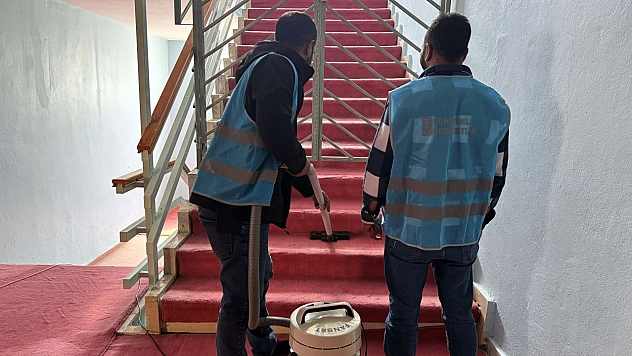 Cami ve mezarlıklar Kurban Bayramı'na hazırlıyor