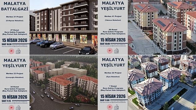 CANLI YAYIN İZLE! Malatya'da boş parsellerin hak sahipleri belirleniyor!
