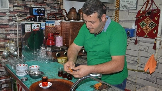 Çayın yanında şeker yerine kayısı