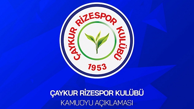 Çaykur Rizespor'dan VAR tepkisi