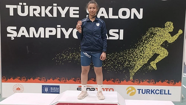Çetin, Türkiye Üçüncüsü Oldu!