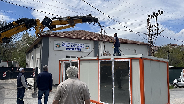 CHP'den esnafa konteyner
