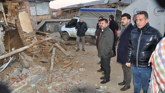 CHP Doğanyol'da incelemelerde bulundu