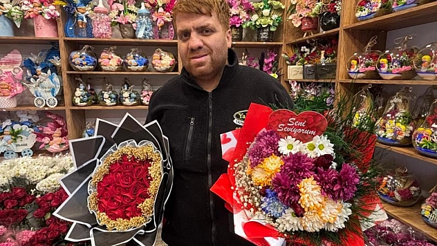 Çiçekçilerde 14 Şubat yoğunluğu