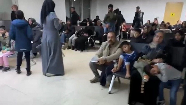 Çocuk acil servisinde yoğunluk