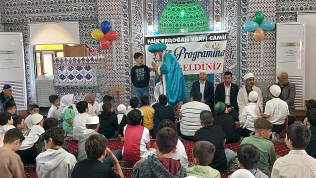 Malatya'da Kur'an Kursu kapanışında Nasreddin Hoca sürprizi
