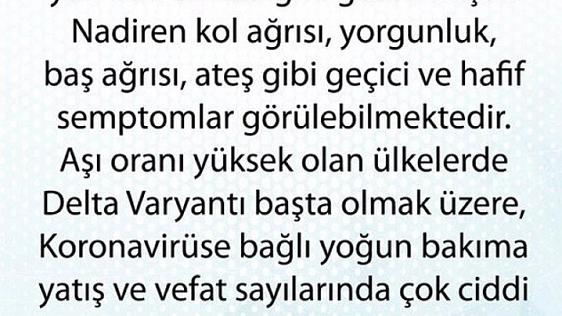 Tek çare aşı