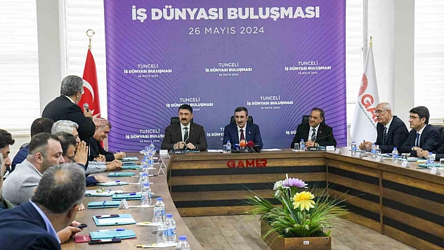 Tunceli'ye 300 milyonluk destek