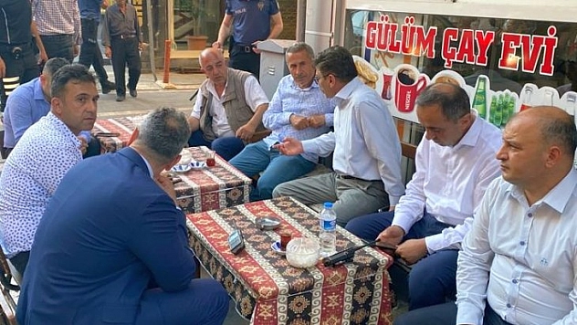 Dağdeviren vatandaşlarla sohbet etti