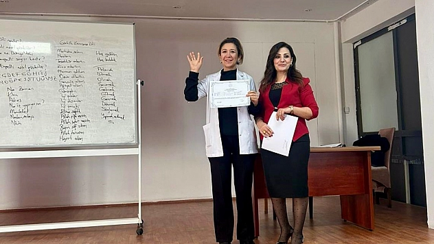 Dağkapı Devlet Hastanesinde işaret dili eğitimi