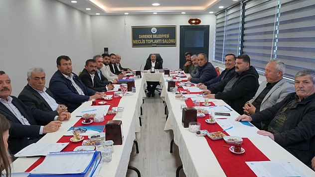 Darende Belediyesi Mayıs Ayı Meclis toplantısı