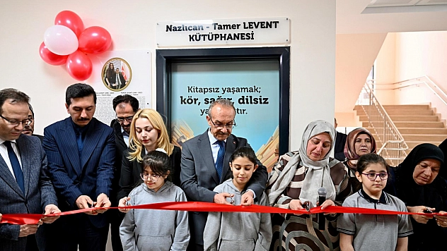 Deprem şehitlerinin adı okul kütüphanesinde yaşatılacak
