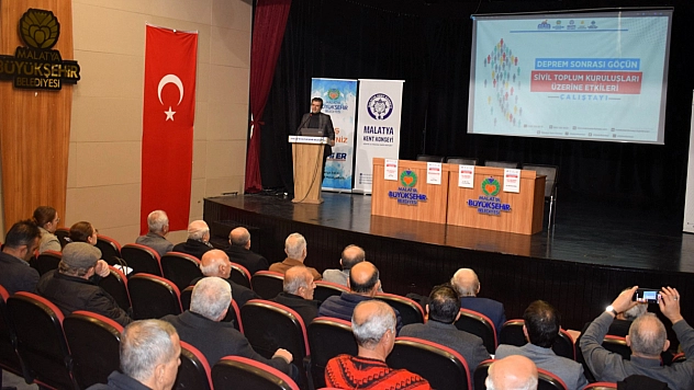 Deprem sonrası göçte STK'ların rolü Malatya'da masaya yatırıldı