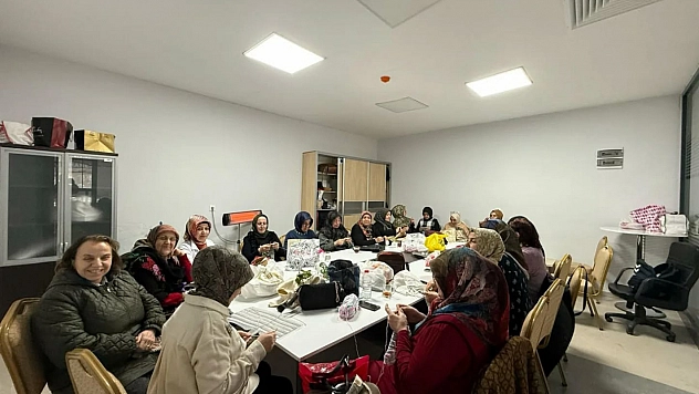 Dikiş-nakış kursları kışın en sıcak adresi oldu…