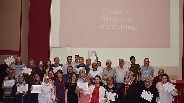 Diyabet eğitimi bitti