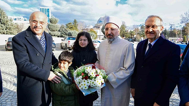 Diyanet İşleri Başkanından Başkan Er'e ziyaret