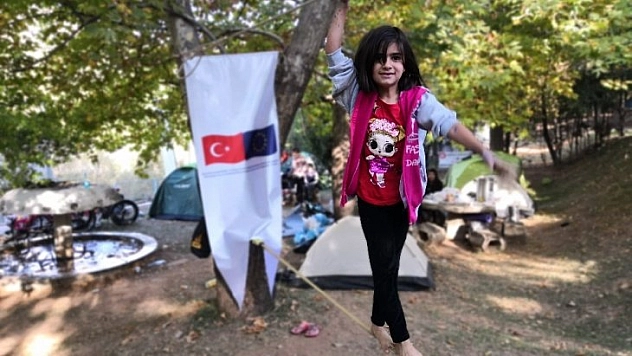 Doğa kampına 100 kişi katıldı