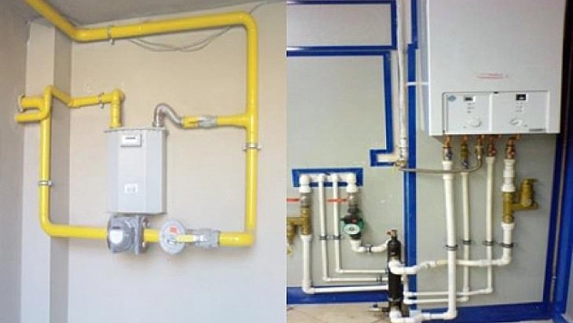 Doğalgaz kurulumu