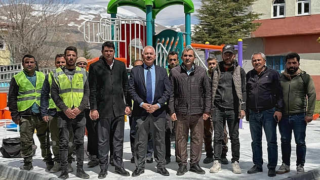Doğanşehir'de yeni çocuk parkları hizmete girdi