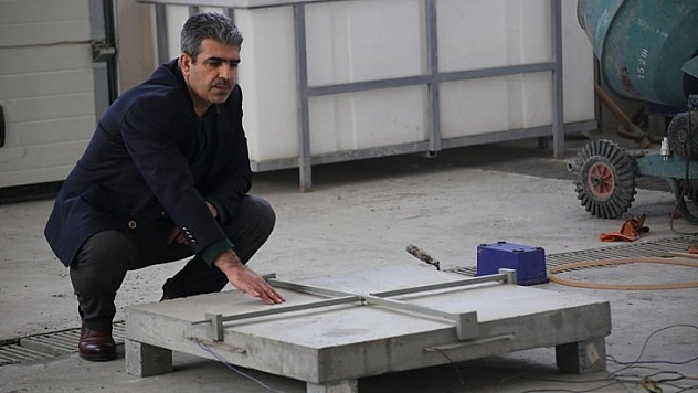Isınabilen beton plak