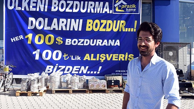 Dövizini bozdurana hediye verilecek