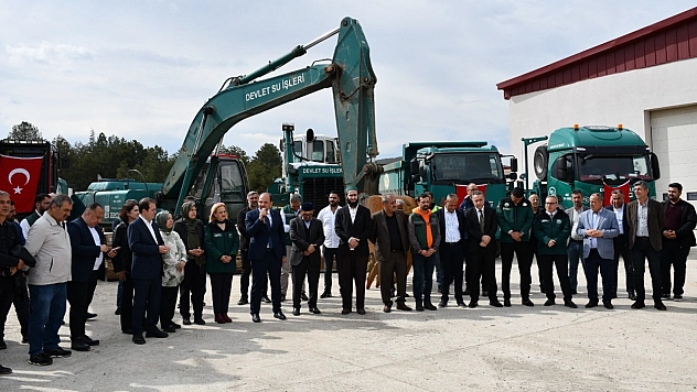 DSİ 9. Bölge'de makine çalışma sezonu başladı