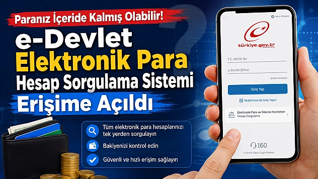 e-Devlet unutulan para sorgulama ekranı açıldı! Dijital cüzdanlarda paranızı unutmuş olabilirsiniz