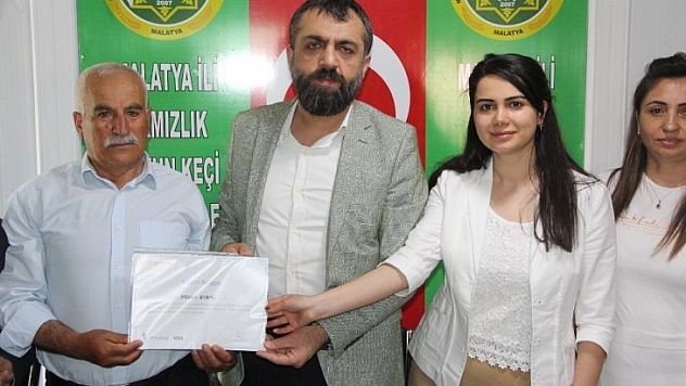 Eğitimini tamamlayan üreticiler sertifikalarını aldı