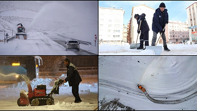 Eksi 30 derecenin altında mücadele