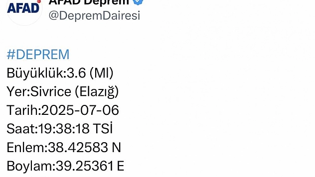 Komşu sallandı...