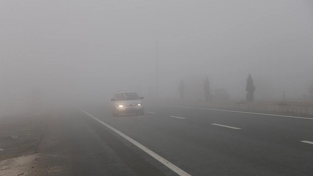Elazığ'da sis etkili oldu