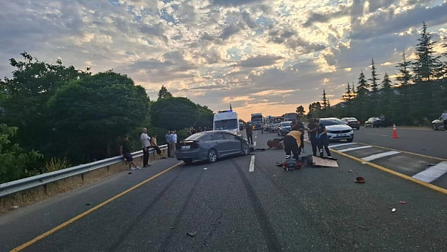 Elazığ-Malatya karayolunda feci kaza: 1 ölü 1 yaralı