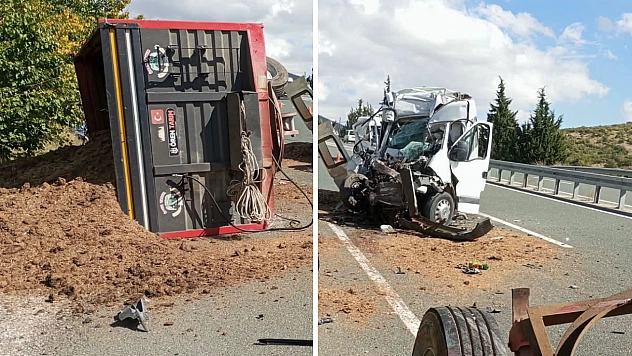 Elazığ-Malatya yolunda kaza: 1 yaralı