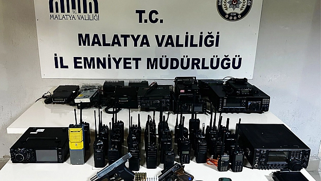 Ellerinde telsizle dolaşıyorlardı: Malatya'da sahte polislere operasyon…