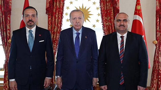 Erdoğan, Kerkük Valisi Ağa'yı kabul etti